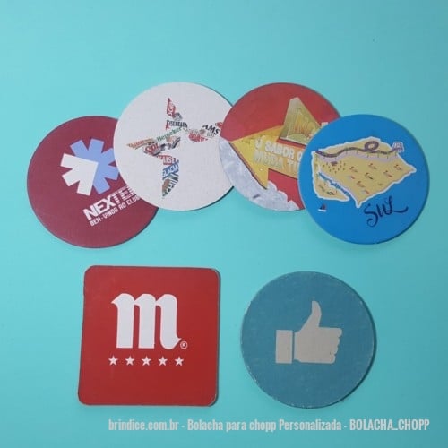Bolacha para chopp personalizada - Bolacha para chopp Personalizada - BOLACHA_CHOPP - Bolacha para chopp personalizado. Diversos formatos. Impressão até 4 cores. Fazemos quantidades pequenas. - 111921 - Portal de Brindes Personalizados | Guia Bríndice 38 Anos - Bolacha para chopp