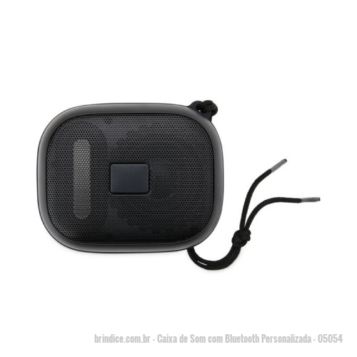 Caixa de Som com Bluetooth personalizada - Caixa de Som com Bluetooth Personalizada - 05054 - Leve suas músicas para qualquer lugar com esta incrível caixa de som Bluetooth portátil! Compacta, multifuncional e feita em plástico resistente, ela proporciona uma experiência sonora potente e versátil. Com dois modos de uso, você pode conectar via Bluetooth para reproduzir suas playlists favoritas ou sintonizar suas estações preferidas com o rádio FM. Sua tecnologia TWS permite sincronizar duas caixas de som, criando um som estéreo envolvente e imersivo com potência excepcional. Os controles são simples e intuitivos, tornando o uso prático e descomplicado. Acompanha cabo tipo-C e cabo P2, garantindo compatibilidade com diversos dispositivos. Tenha qualidade sonora e conveniência ao alcance das mãos com esta caixa de som! CORES: AZUL CLARO -PRETO - 170244 - Portal de Brindes Personalizados | Guia Bríndice 38 Anos - Caixa de Som com Bluetooth