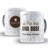 Caneca de cerâmica
