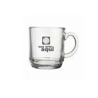 Caneca de vidro Personalizada