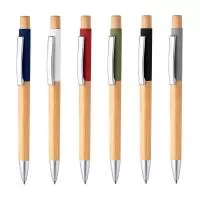 Caneta de bambu Personalizada