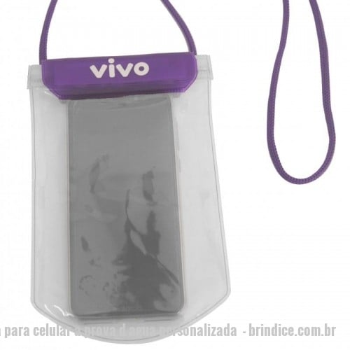 Capa Para Celular a Prova D água Personalizada | Guia Bríndice 34 Anos