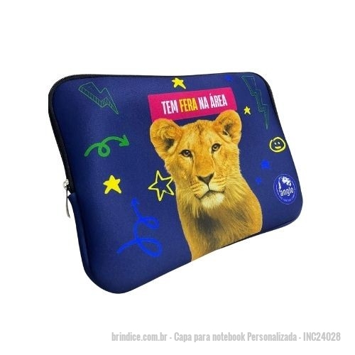 Capa para notebook personalizada - Capa para notebook Personalizada - INC24028 - Case para notebook personalizado, disponivel em várias polegadas, personalize como quiser. Todos nossos produtos são de fabricação própria podendo ser alterado, medidas, materiais, cores e detalhes do produto. Também personalizamos o item como preferir, trabalhamos com diversos métodos de gravação, proporcionando uma linda apresentação do produto. Faça já seu orçamento e receba um atendimento premium - 160500 - Portal de Brindes Personalizados | Guia Bríndice 38 Anos - Capa para notebook