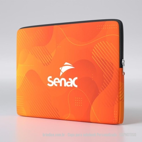 Capa para notebook personalizada - Capa para notebook Personalizada - CAPNOTISO - Capa de Notebook Personalizada em Isoflex, Confeccionada em Isoflex, este case para notebook é uma opção mais em conta sem perder a qualidade padrão de nossos produtos.  O Isoflex é uma espuma dublada de tecidos dos dois lados, cujo material é flexível, elástico e higiênico, pode ser lavado e dobrado sem danificar o material e a marca estampada. - 166200 - Portal de Brindes Personalizados | Guia Bríndice 38 Anos - Capa para notebook