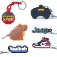 Chaveiro emborrachado Personalizado