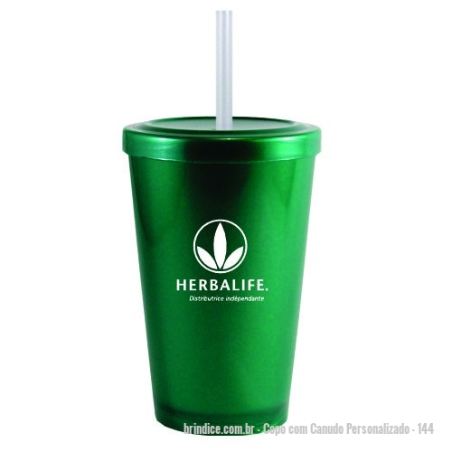 Copo com Canudo personalizado - Copo com Canudo Personalizado - 144 - Copo Cancun com tampa e canudo, 320mL, feito em Plástico Premium (PP), atóxico, resistente, acabamento impecável, cores vibrantes, pode ser levado ao microondas e máquina de lavar louça. Acompanha tampa e canudo. - 161900 - Portal de Brindes Personalizados | Guia Bríndice 38 Anos - Copo com Canudo