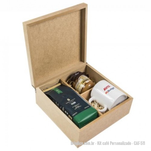 Kit café Personalizado CAF511 Amélio Gourmet 117603 Guia Bríndice