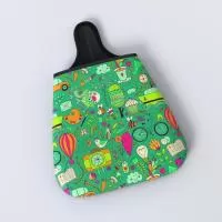 Lixeira para automóvel de neoprene Personalizada Lixeira para automóvel de neoprene Personalizada