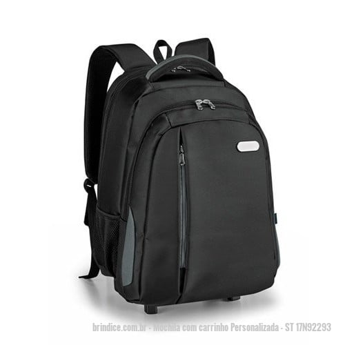 Mochila com carrinho personalizada - Mochila com carrinho Personalizada - ST 17N92293 - Mochila com Rodinha Personalizada para Brindes - 147982 - Portal de Brindes Personalizados | Guia Bríndice 38 Anos - Mochila com carrinho