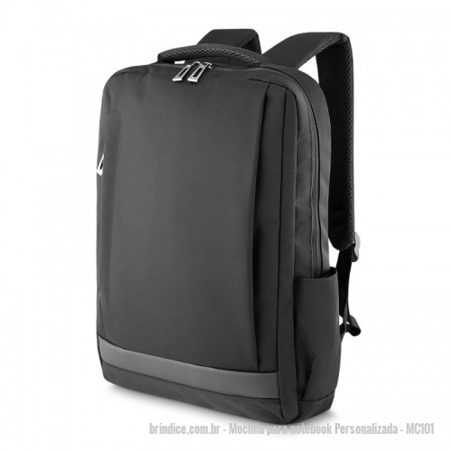 Mochila para notebook personalizada - Mochila para notebook Personalizada - MC101 - Mochila p/ Notebook Poli?ster - 114953 - Portal de Brindes Personalizados | Guia Bríndice 38 Anos - Mochila para notebook
