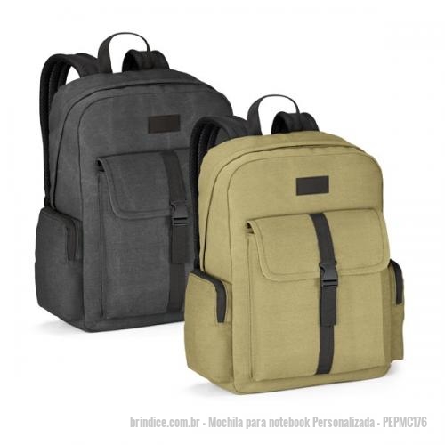 Mochila para notebook personalizada - Mochila para notebook Personalizada - PEPMC176 - Mochila para Notebook Promocional - 116995 - Portal de Brindes Personalizados | Guia Bríndice 38 Anos - Mochila para notebook