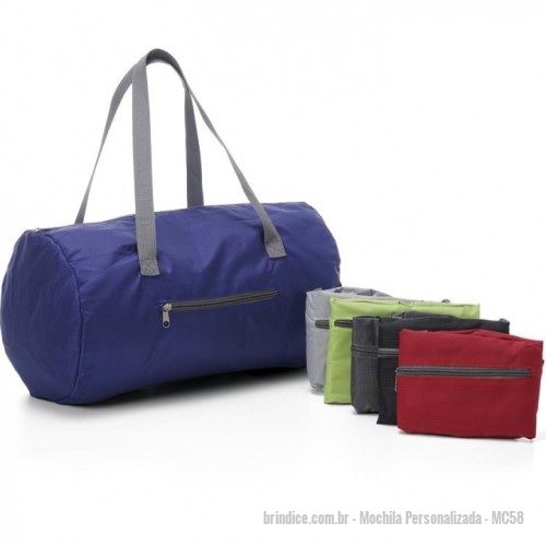 Mochila personalizada - Mochila Personalizada - MC58 - Bolsa impermeável esportiva com capacidade de 23 litros, contém bolso frontal e alças para transporte. - 151740 - Portal de Brindes Personalizados | Guia Bríndice 38 Anos - Mochila