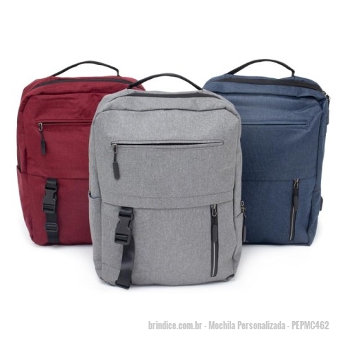 Mochila personalizada - Mochila Personalizada - PEPMC462 - Mochila de Nylon 23 Litros Promocional - 161989 - Portal de Brindes Personalizados | Guia Bríndice 38 Anos - Mochila