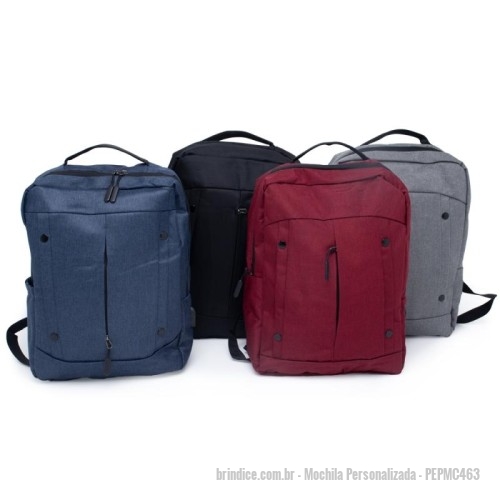 Mochila personalizada - Mochila Personalizada - PEPMC463 - Mochila de Nylon 21 Litros para Brindes Promocionais - 161990 - Portal de Brindes Personalizados | Guia Bríndice 38 Anos - Mochila
