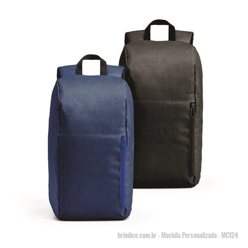 Mochila personalizada - Mochila Personalizada - MC124 - Mochila Compacta - 166981 - Portal de Brindes Personalizados | Guia Bríndice 38 Anos - Mochila