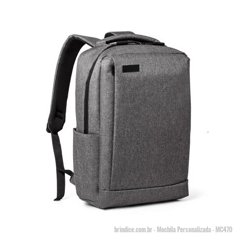 Mochila personalizada - Mochila Personalizada - MC470 - Mochila para Notebook Personalizada - 174843 - Portal de Brindes Personalizados | Guia Bríndice 38 Anos - Mochila
