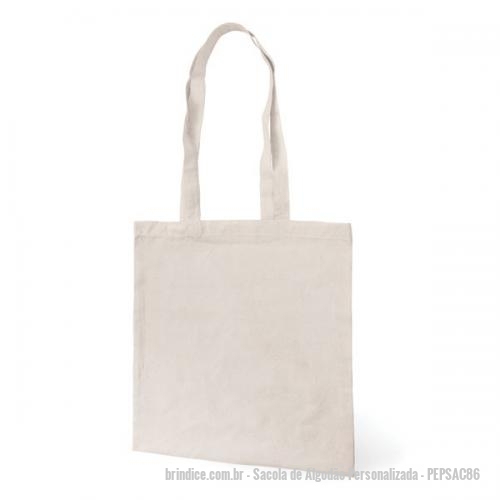 Sacola de Algodão personalizada - Sacola de Algodão Personalizada - PEPSAC86 - Sacola 100% Algodco Personalizada - 117148 - Portal de Brindes Personalizados | Guia Bríndice 38 Anos - Sacola de Algodão