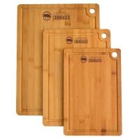 Tábua para carne e queijo de bambu ecológico