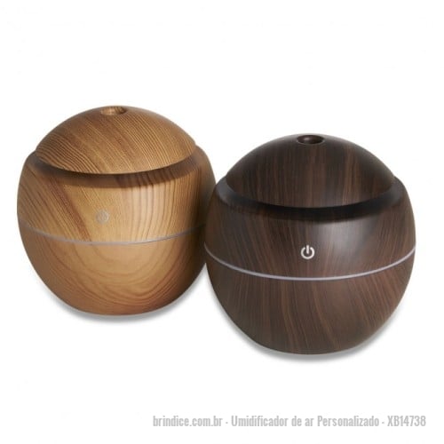 Umidificador de ar personalizado - Umidificador de ar Personalizado - XB14738 - Compacto e funcional, o mini umidificador com LED é ideal como brinde tecnológico e criativo. Perfeito para ambientes de trabalho, home office e ações promocionais. - 173509 - Portal de Brindes Personalizados | Guia Bríndice 38 Anos - Umidificador de ar