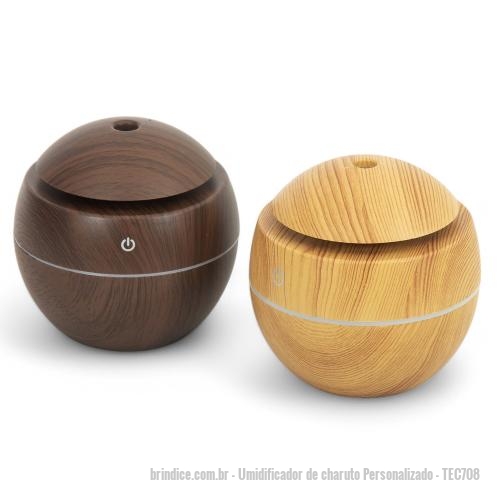 Umidificador de charuto personalizado - Umidificador de charuto Personalizado - TEC708 - Umidificador De Mesa Personalizado - 174890 - Portal de Brindes Personalizados | Guia Bríndice 38 Anos - Umidificador de charuto